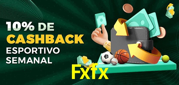 10% de bônus de cashback na Fxfx