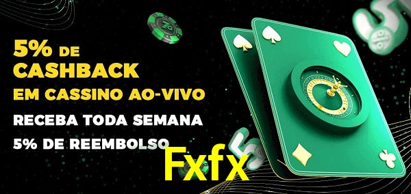 Promoções do cassino ao Vivo Fxfx